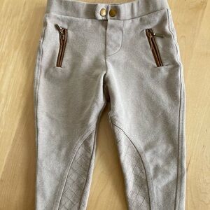 Zara girls pants (Tag says 3/4) fits like 2T